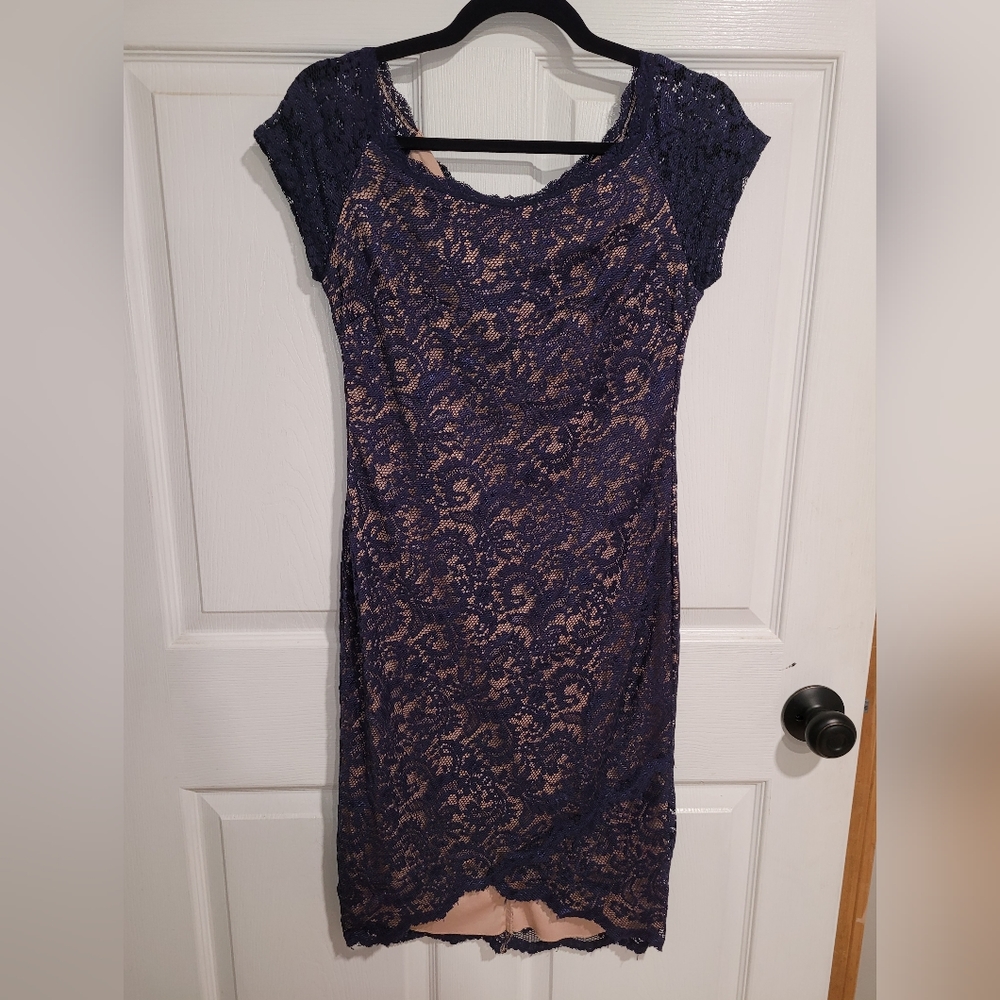 Bisou Bisou Lace Formal Dress - Picture 2 of 6